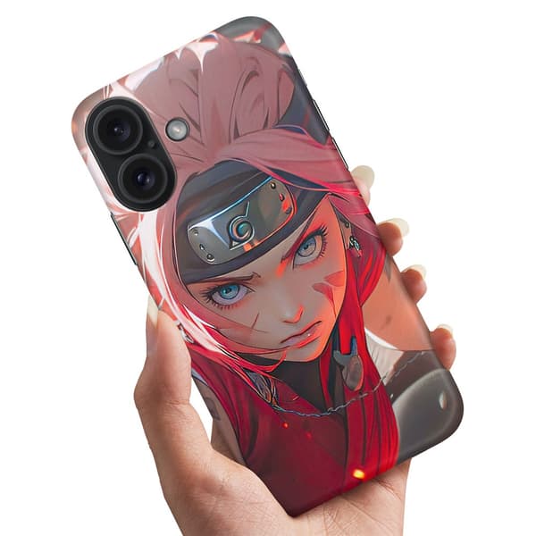 Deksel / Mobildeksel til iPhone 16 Plus - Sakura Naruto