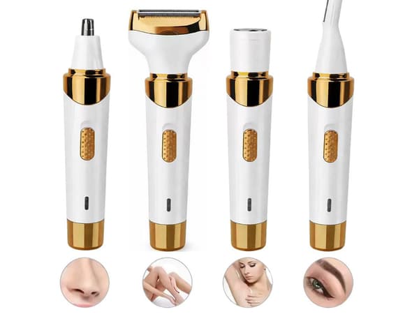 Epilator 4 i 1 krop ben ansigt trimmer USB