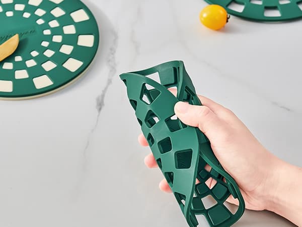 Silikoneunderlag 2-pak - Til gryder og pander