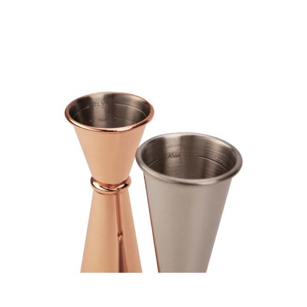 Nordicbar Jigger V-Form 30/60 ml Koppar