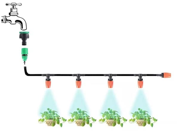 Sprinkler / Vannspreder til Hage - 15m
