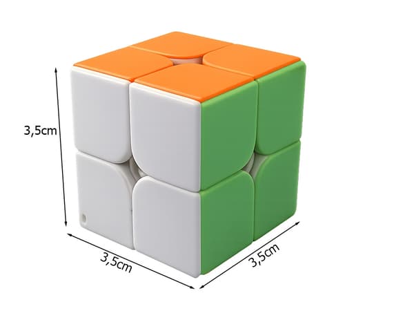 Rubiks terning nøglering 2x2