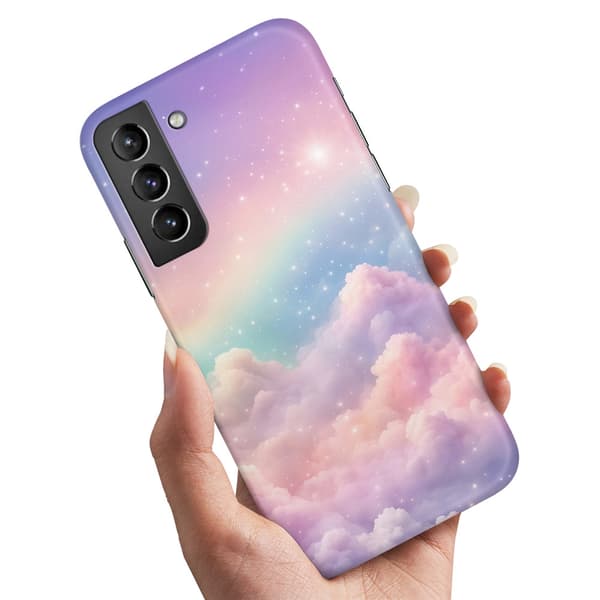 Deksel / Mobildeksel til Samsung Galaxy S22 - Rainbow Clouds