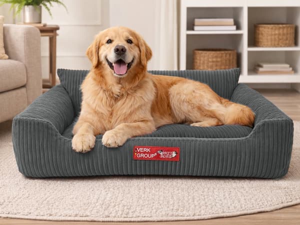 Hunde- og kattseng liten sklisikker