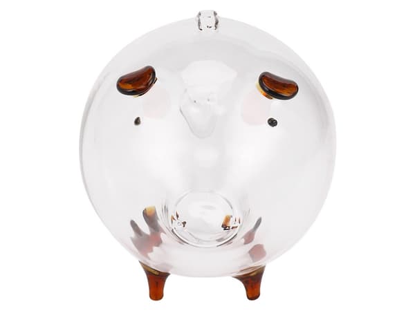 Spargris glass stor