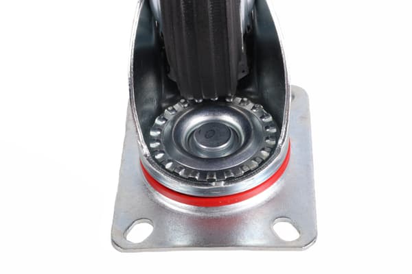 Kääntöpyörä jarrulla 100 mm