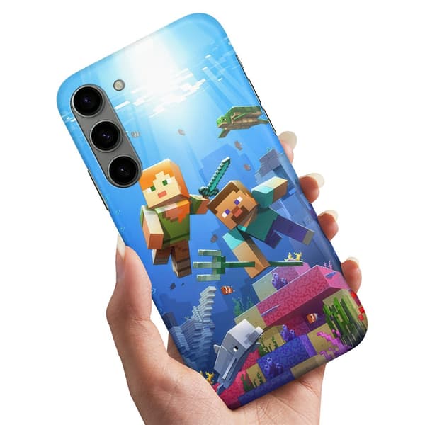 Deksel / Mobildeksel til Samsung Galaxy S23 - Minecraft