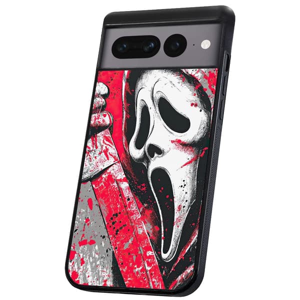 Google Pixel 7A - Deksel/Mobildeksel Scream Ghostface
