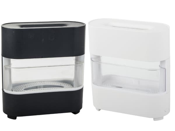 Luftfukter peis - LED aromadiffuser med damp