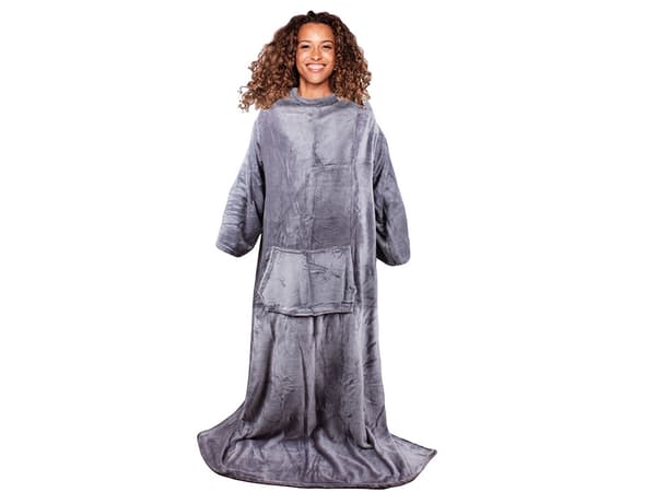 Teppe med Ermer - Grey