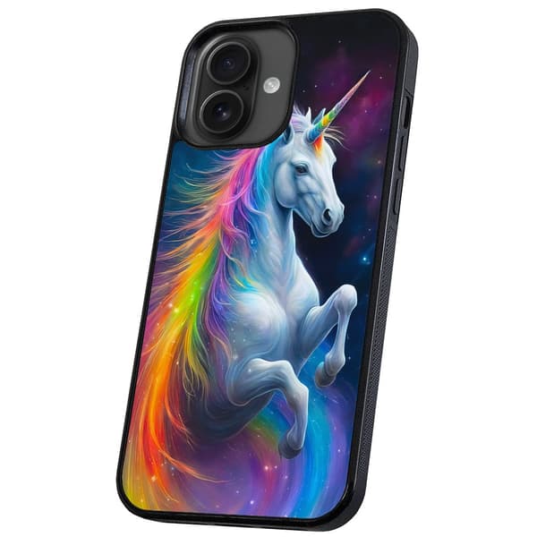 iPhone 16 Plus - Deksel/Mobildeksel Unicorn