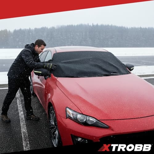 Vindusbeskyttelse - Frostbeskyttelse til bilens frontrute & sidespeil