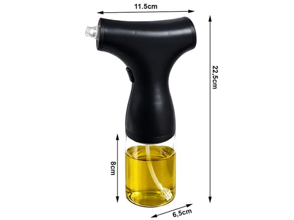 Oljedispenser sprayflaska 200 ml glas