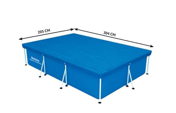 Poolskydd / Poolöverdrag / Överdrag - Skydd till pool - 3x2m