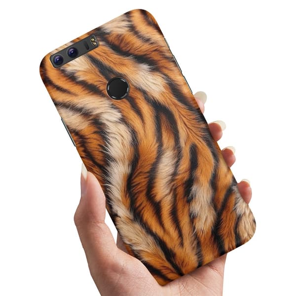 Deksel / Mobildeksel til Huawei Honor 8 - Tiger