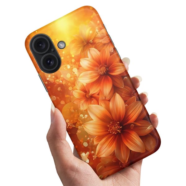 Deksel / Mobildeksel til iPhone 16 Plus - Flowers