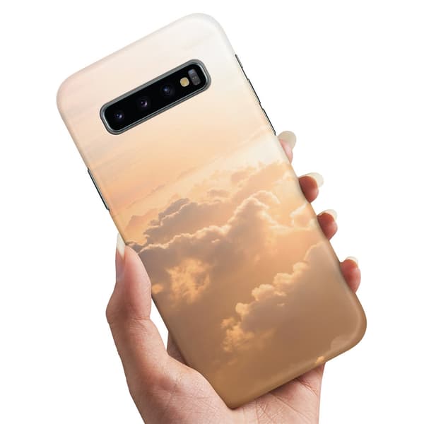 Deksel / Mobildeksel til Samsung Galaxy S10 Plus - Clouds