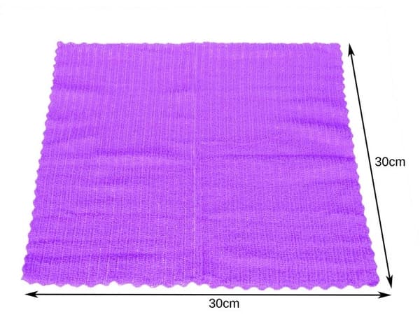 Mikrofiberklude 30 cm - 12-pak