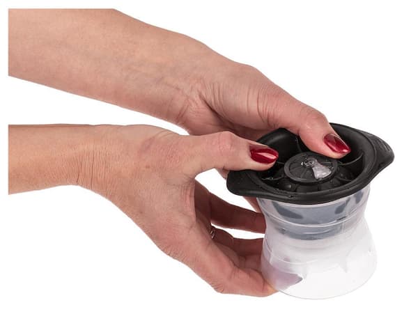 Isterningeform Kule XL - Rund Form til Is - 11 x 8 cm