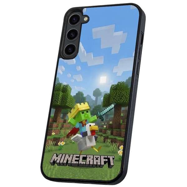 Samsung Galaxy S23 - Deksel/Mobildeksel Minecraft
