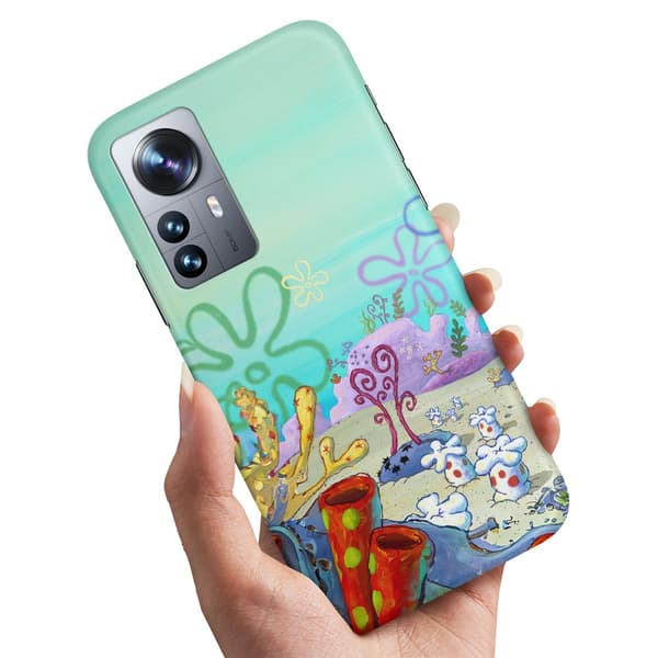 Deksel / Mobildeksel til Xiaomi 12 Pro - Svampebob