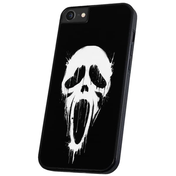 iPhone 16e/17e - Cover/Mobilcover Scream Ghostface