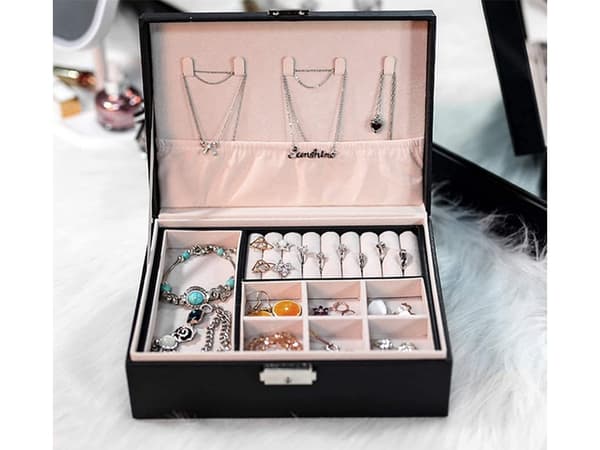 Smykkeskrin organizer elegant nøgleboks