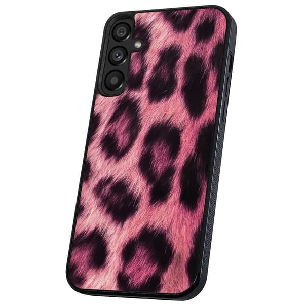 Samsung Galaxy S25 - Deksel/Mobildeksel Pink Leopard