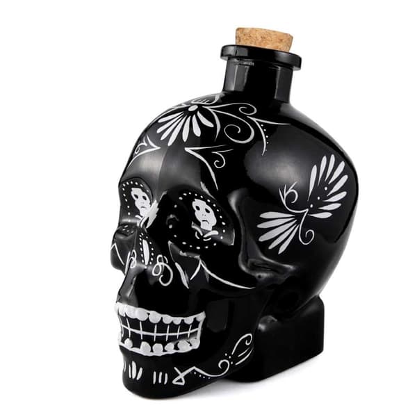 Tiki Dødningehovedkaraffel Sort 70 cl