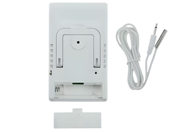 Digitalt termometer hygrometer med sonde inn/ut