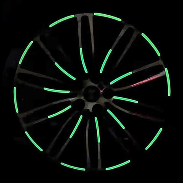 20-Pak - Selvlysende Dekaler til Bil - Glow in the Dark