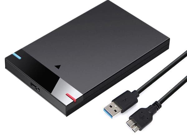 Harddiskkabinett 2.5” - USB 3.0 SATA-adapter