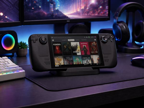 Halkfritt stativ för Steam Deck
