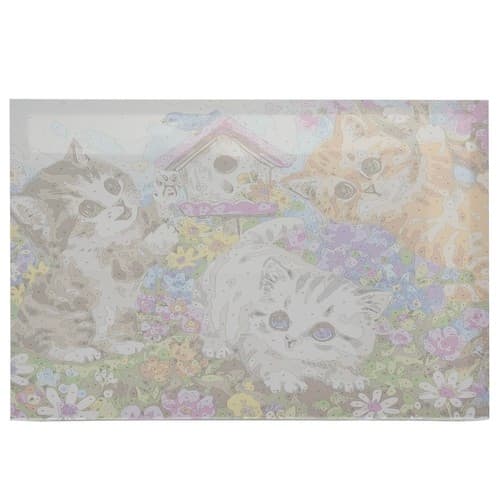Mal Etter Nummer Sett - 40x50cm – Katter
