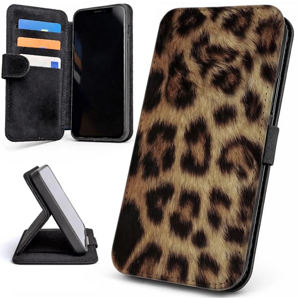 Plånboksfodral / Mobilfodral till iPhone 17 Pro Max - Leopard