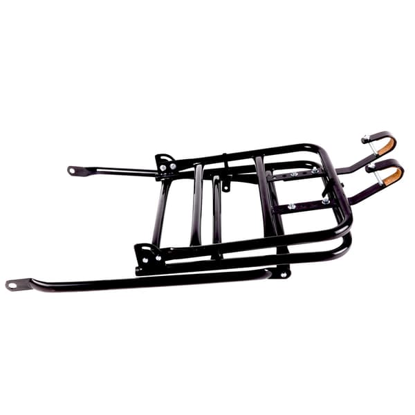 Cykeltaskeholder 28″ + støtte sort