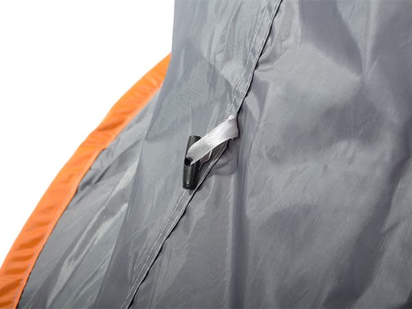 Strandtelt orange - Pop-up solbeskyttelse