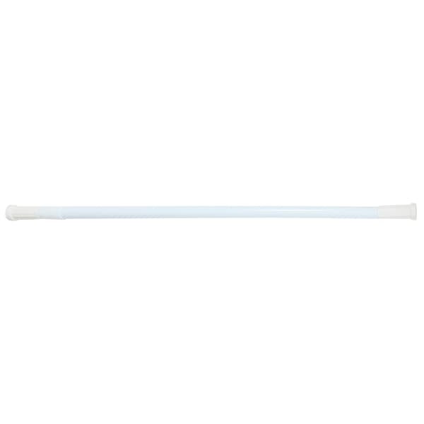 Duschstång 77,5-135 cm vit
