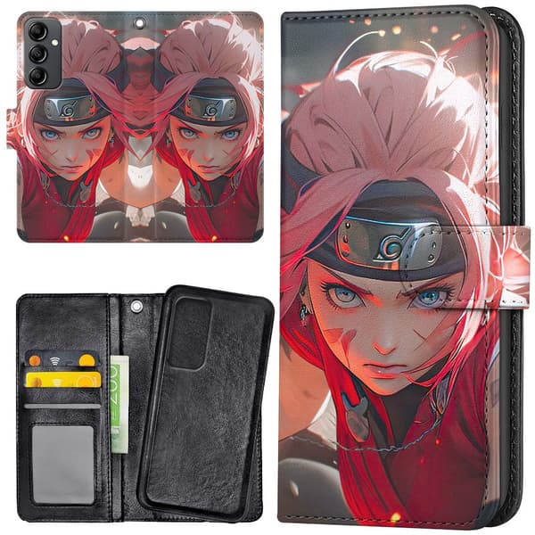 Samsung Galaxy A15 - Lommebok Deksel Sakura Naruto