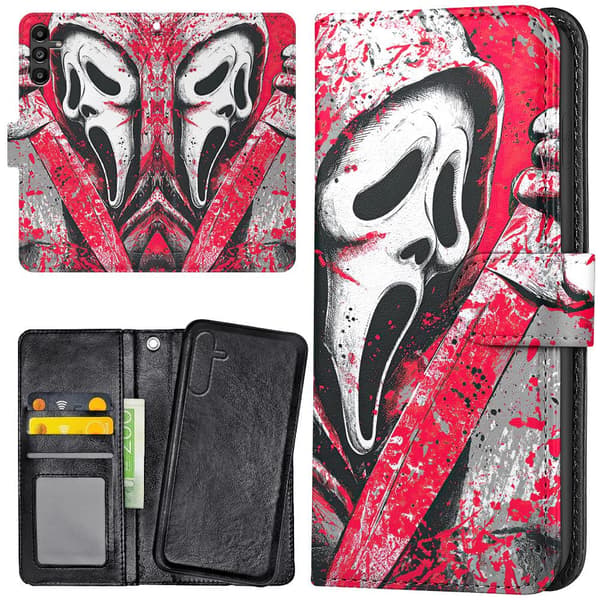Samsung Galaxy A36 5G - Lommebok Deksel Scream Ghostface