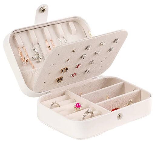 Casket organizer smyckeskrin elegant rymlig ask