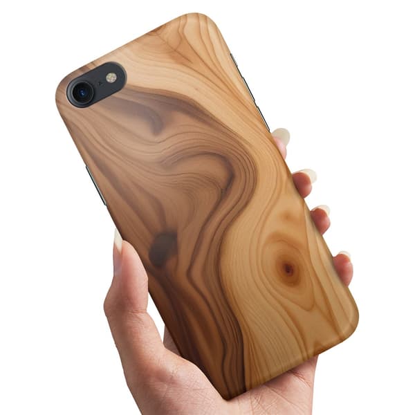 Deksel / Mobildeksel til iPhone 5 / 5S / SE - Wood