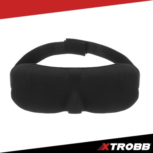 Nackkudde med Sovmask & Öronproppar - 3-i-1 Rese-Kit