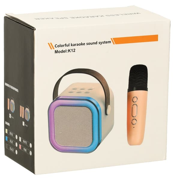 Karaokemaskin Bluetooth - Karaoke - Rosa