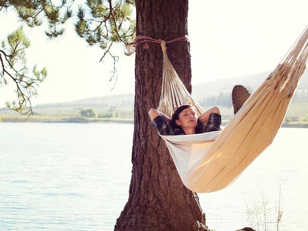 Hängmatta / Hammock / Trädgårdshängmatta – 200x80cm