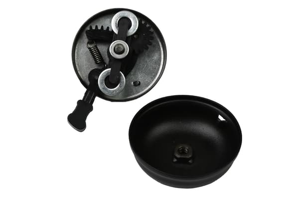 Cykelklokke 54 mm mat sort