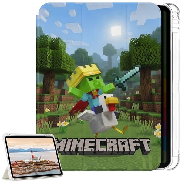 Deksel til iPad Air 11" 6th/7th gen - M2/M3 - 2024/2025 - Minecraft