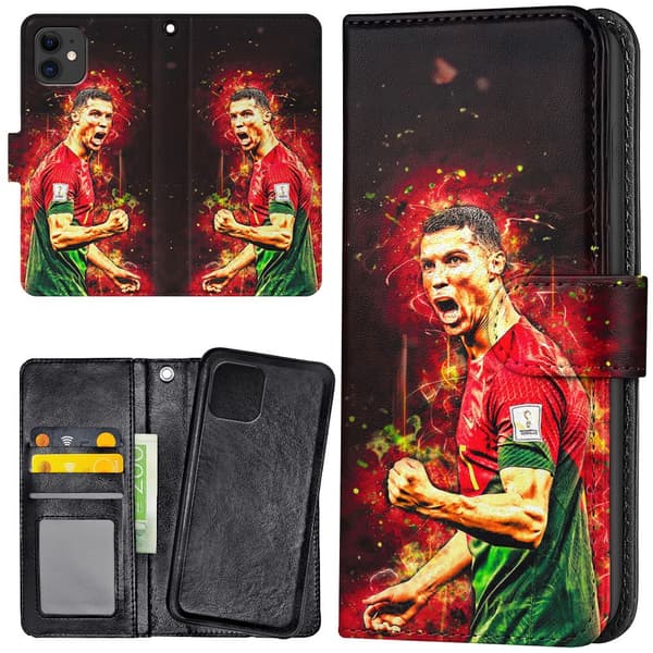iPhone 12 Mini - Lommebok Deksel Ronaldo