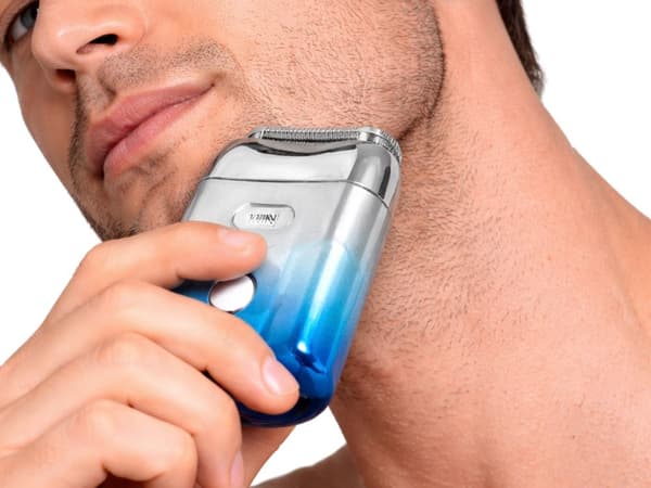 Mini rakapparat USB fickmodell skäggtrimmer