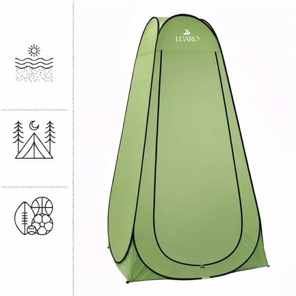 Popup-telt Garderobe - Stående - Camping